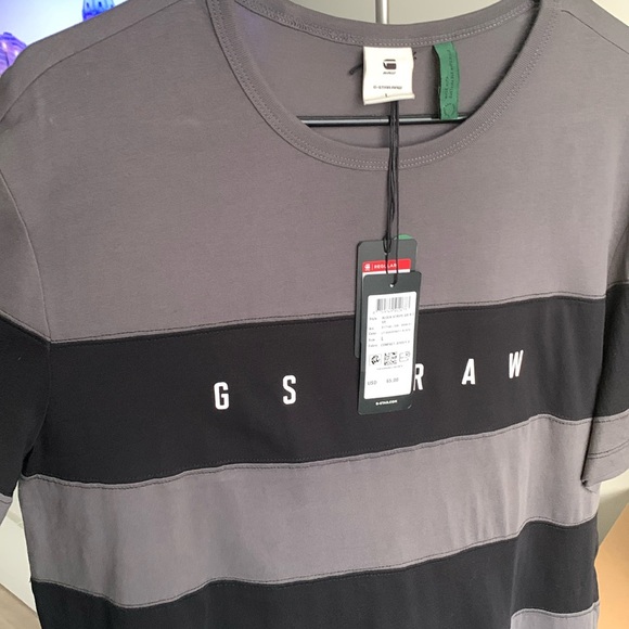 G-Star Raw Block Stripe T - Picture 1 of 4